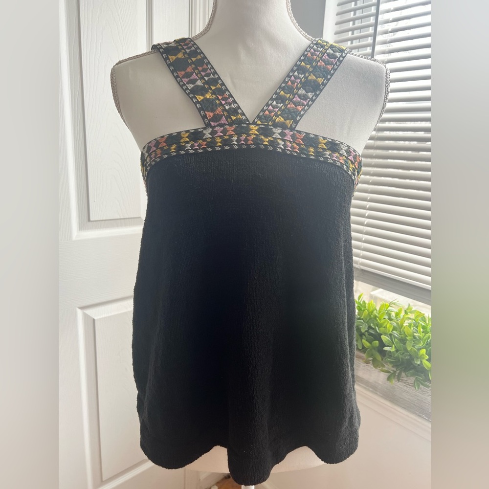 Madewell Embroidered Swing Sweater size Small